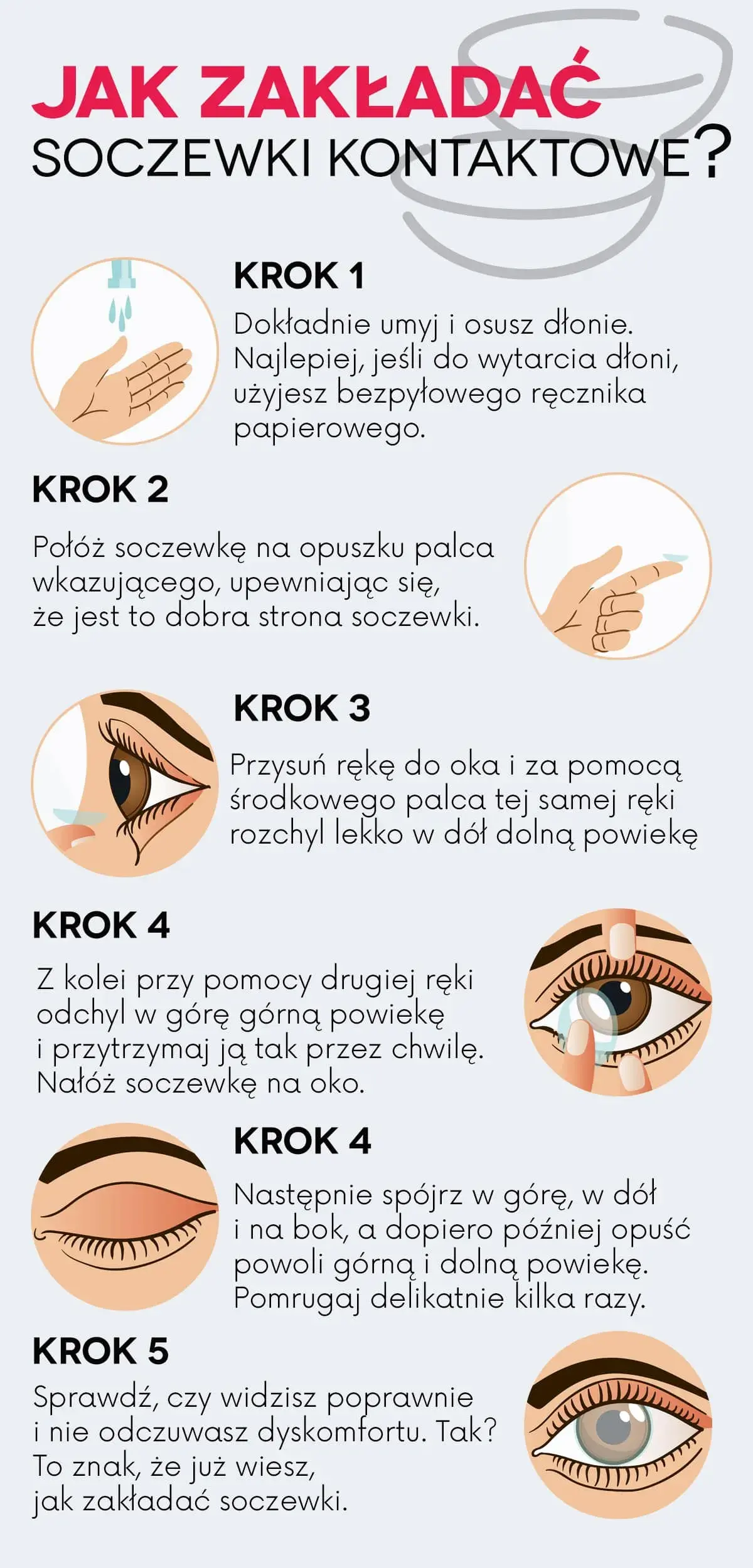 Jak nosić soczewki - unikaj najczęstszych błędów i dyskomfortu